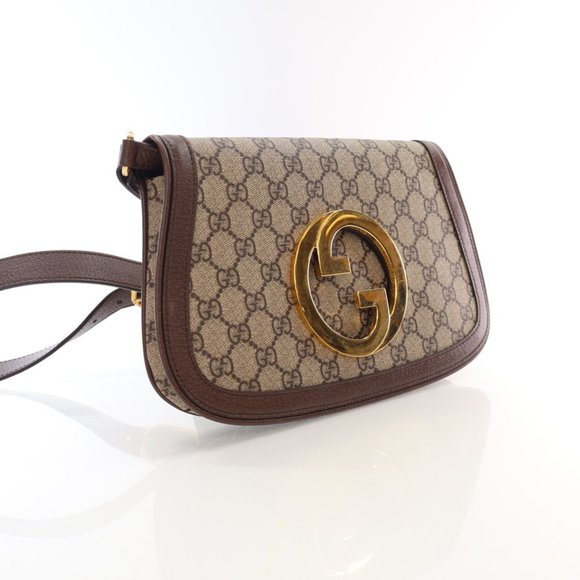 Gucci Small GG Canvas Blondie NM Chain Flap Bag - Picture 2 of 16